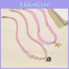 Collier Pendentif Coquillage Style Bohème avec Breloque en Alliage Pour le Printemps