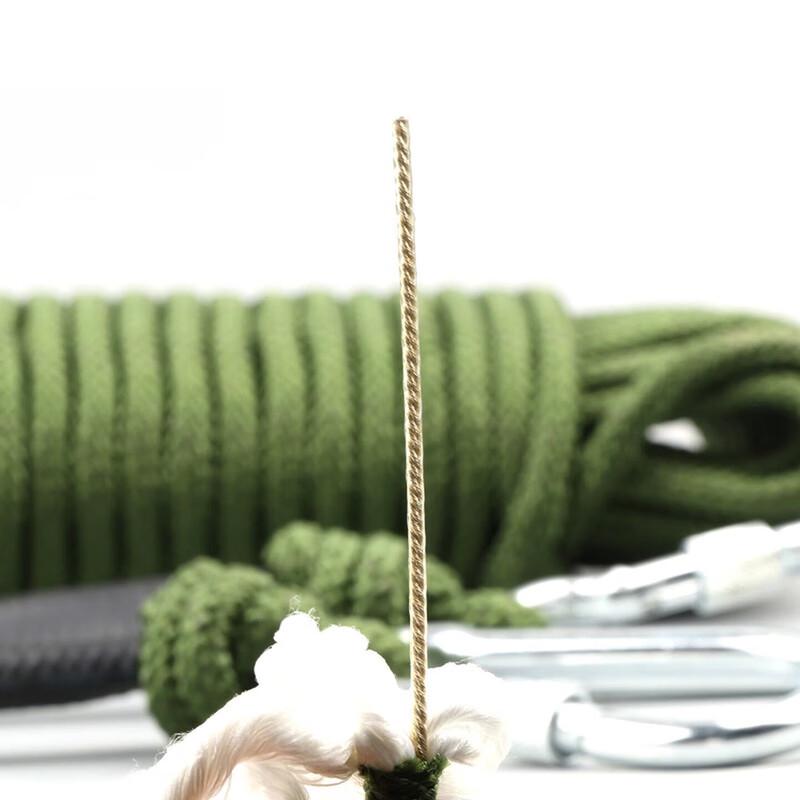 BINGQIKU 8mm Steel Core Safety & Rescue Rope