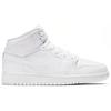 Jordan 1 Mid Triple White 2019 GS 554725-129