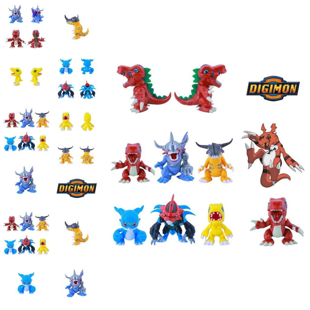 Cute And Adorable Digital Monster Pvc Toys For Display