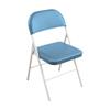 2PCS PU Leather Split Chair Cover Removable Seat and Back Cover Folding Chair Cover  Outdoor Wedding
