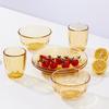 LocknLock Amber Glass Dining Set - 6 Piece