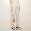 LESS Women's 2023 Autumn Loose Tapered Cropped Trousers