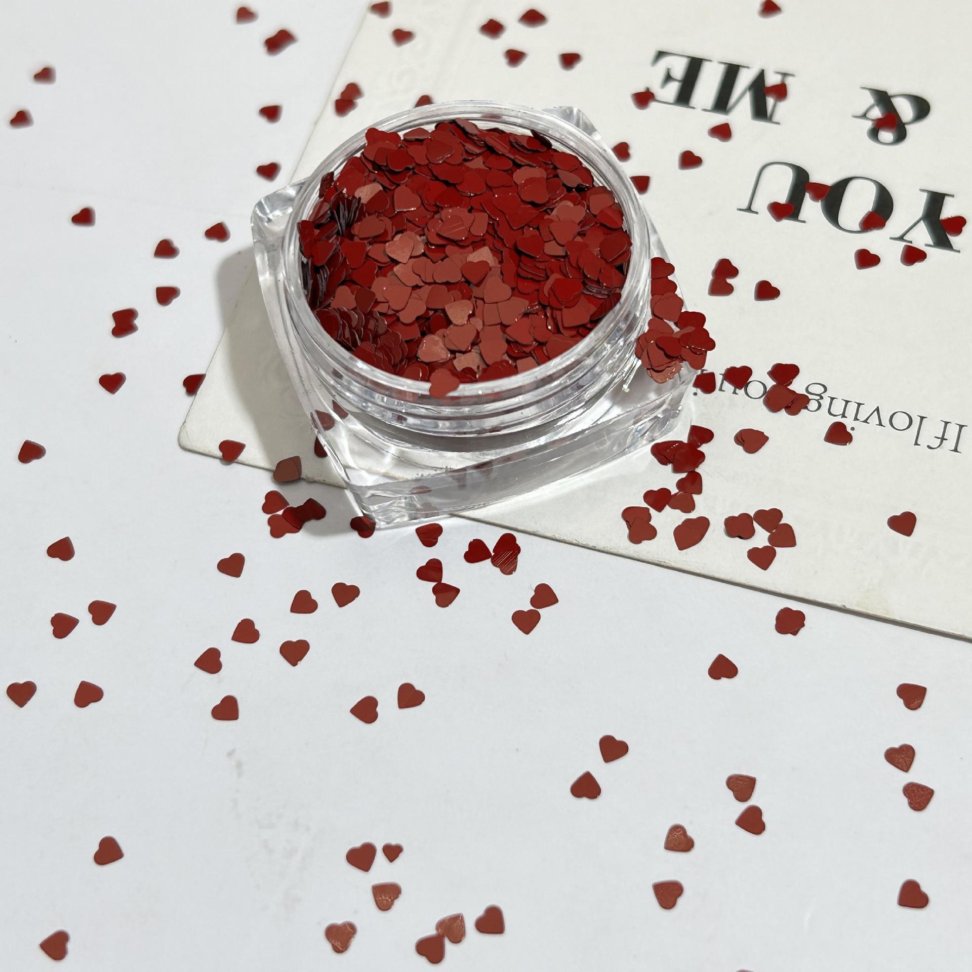 Новогодний маникюр: Смешанные Звезды, Сердца и Точки DIY Украшения