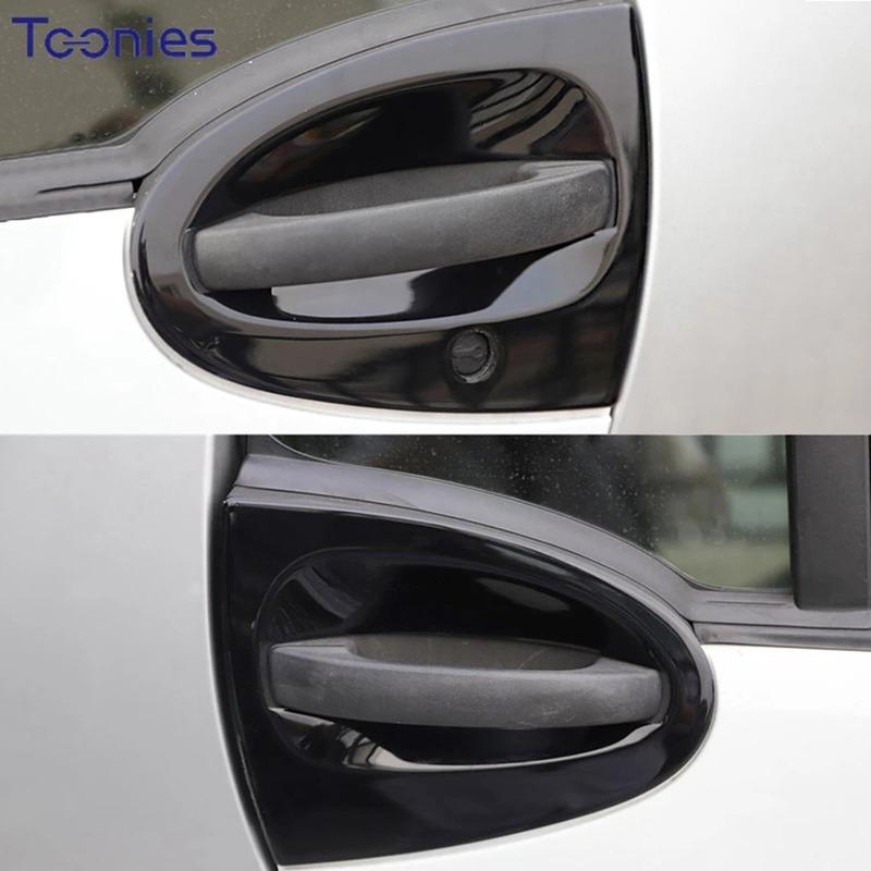 For Smart 451 Fortwo Car Door Bowl Decorative Protective Cover Trim Car Styling