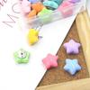20/50Pcs DIY Star Shape Pushpins Macaron Blackboard Push Pins Portable Decorative Studs  Corkboard