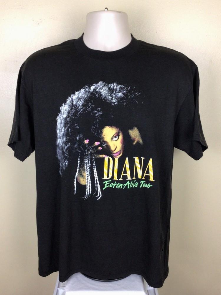 

Vintage Diana Ross Eaten Alive Tshirt All Size S to 5XL NZL131 Unisex T-Shirt XL