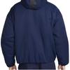 Nike Logo Print Hooded Long Sleeve Cotton Jacket Men jackets Blue HQ5355-410