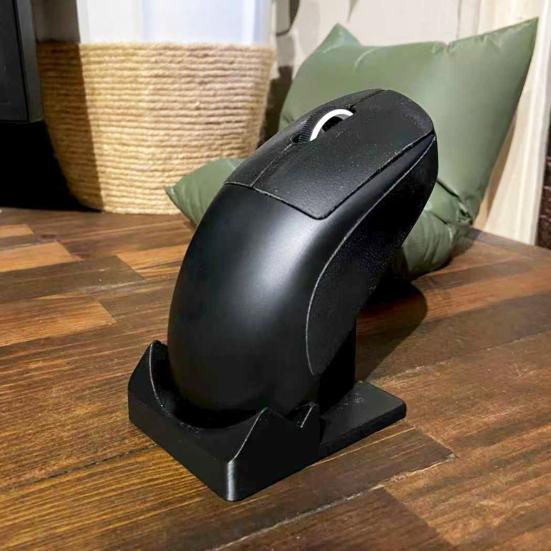 Desktop Mouse Stand PC Mouse Holder Gaming Mouse Display Stand Desk Accessory for Gaming Office Mouse Storage
