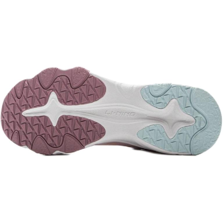 Li Ning Kids 90 Planet Sports Lifestyle Synthetic Leather Comfortable Versatile Non-Slip Wear-Resistant Low-Top Casual Shoes YKCV034-4