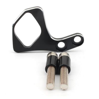 Motorcycle Ignition Key Left Relocation Bracket For Triumph Bonneville T100 SE Scrambler Thruxton 2001 - 2015 2014 2013 2012 11
