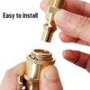 Propane Quick Connect 7pcs Set for Low Pressure RV Gas Appliances Compatible with Camping Stoves Heaters Grills and Fire Pits