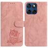 8-Color Owl Embossed Pattern Flip Card Design Wallet Case for TCL 40 XL/40R/40X/40SE.TCL 403/405/406/408