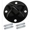 4-Hole Ceiling Mount Plate Aerial Yoga Hammock Swing Dance Chair Heavy Duty Steel Bracket With Screws