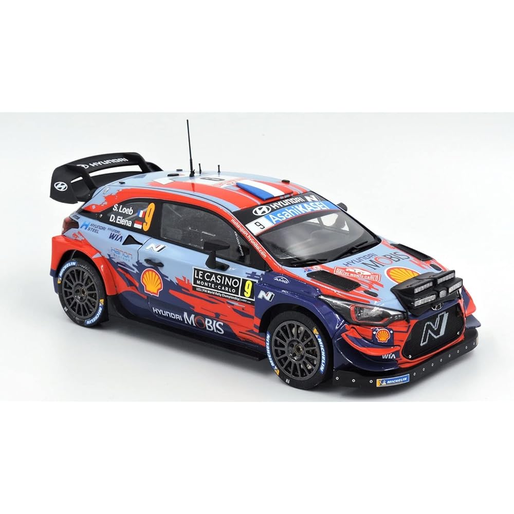 Platz Belkits 1/24 Scale Hyundai i20 Coupe WRC 2020 Monte Carlo Rally Winner Plastic Model Kit BEL021