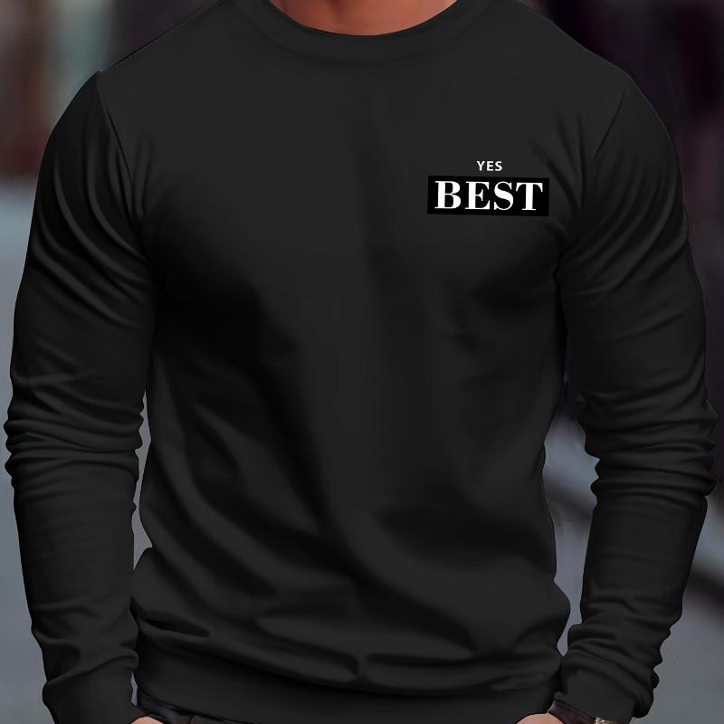 

Transitional Seasons & Outdoor Walks, Men s Crew Neck Sweatshirt XXL чорний