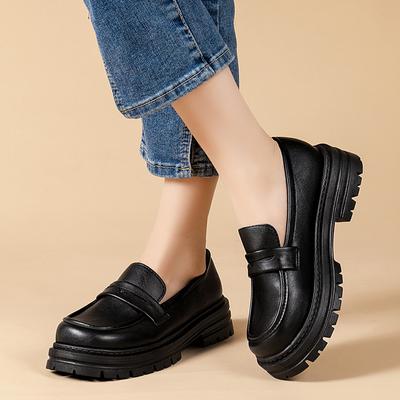 Fashion Women's Shoes 2024 Hot Selling Fashion Casual Versatile Shoes Outerwear Lazy Slip-on Thick-soled Loafers for Women Zapatos New