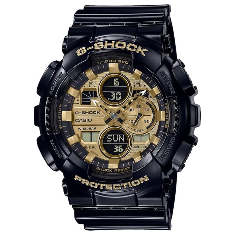 Watch Garish Color Series Black [Casio] G-Shock GA-140GB-1A1JF Men s