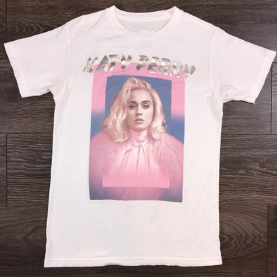 Katy Perry Baumwolle Weißes Hemd Unisex Konzert S bis 5XL LO043 Unisex T-Shirt