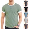 Mens Casual Slim Fit Basic Short Sleeve Fashion T-Shirt Round Neck Summer Top