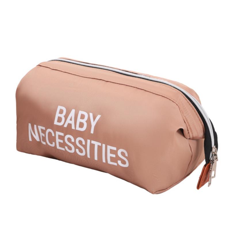 3 Pcs a Set Travel Mommy Bag High-End Style Diaper Bags Large Capacity Dry & Wet Separation - Stylish Tote & Shoulder Bag Set