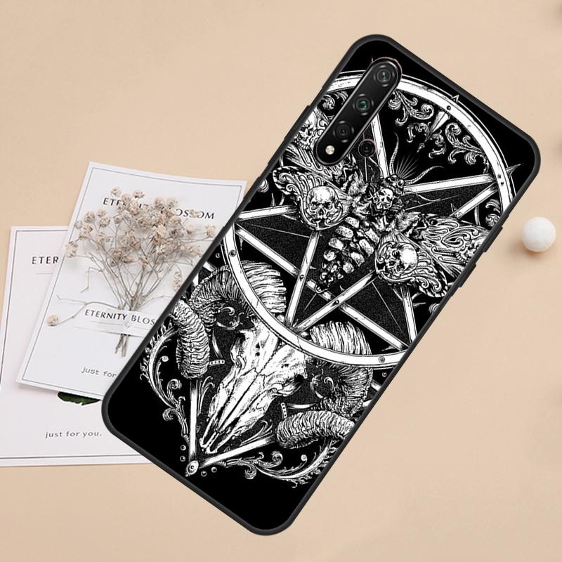 Devil Satan For Huawei Nova 10 9 SE 3i 7i 8i 11i 12i Y60 Y61 Y70 Y72 Y73 Y90 Y91 P20 P40 P30 Lite Case