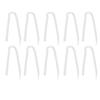 10Pcs Replacement Hearing Aid Tubing Flexible Preformed Sound Tube Hearing Aid Maintenance
