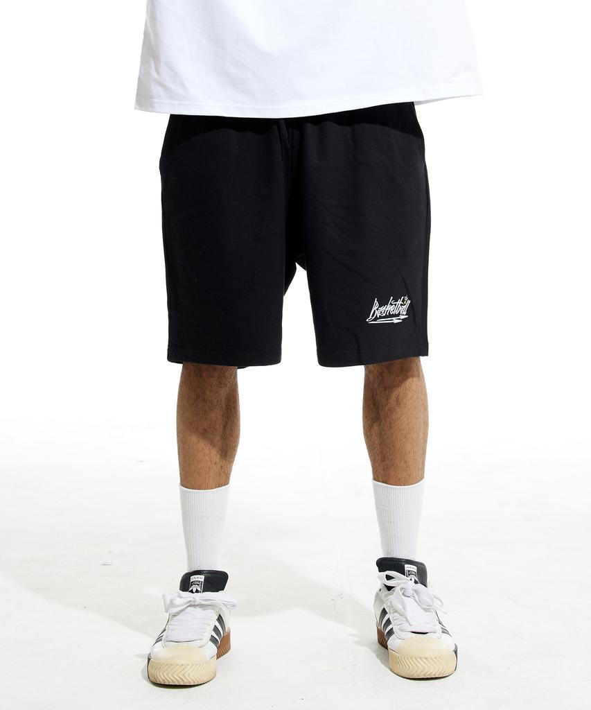 CREAM SODA LAB Basketball Training Shorts Black White