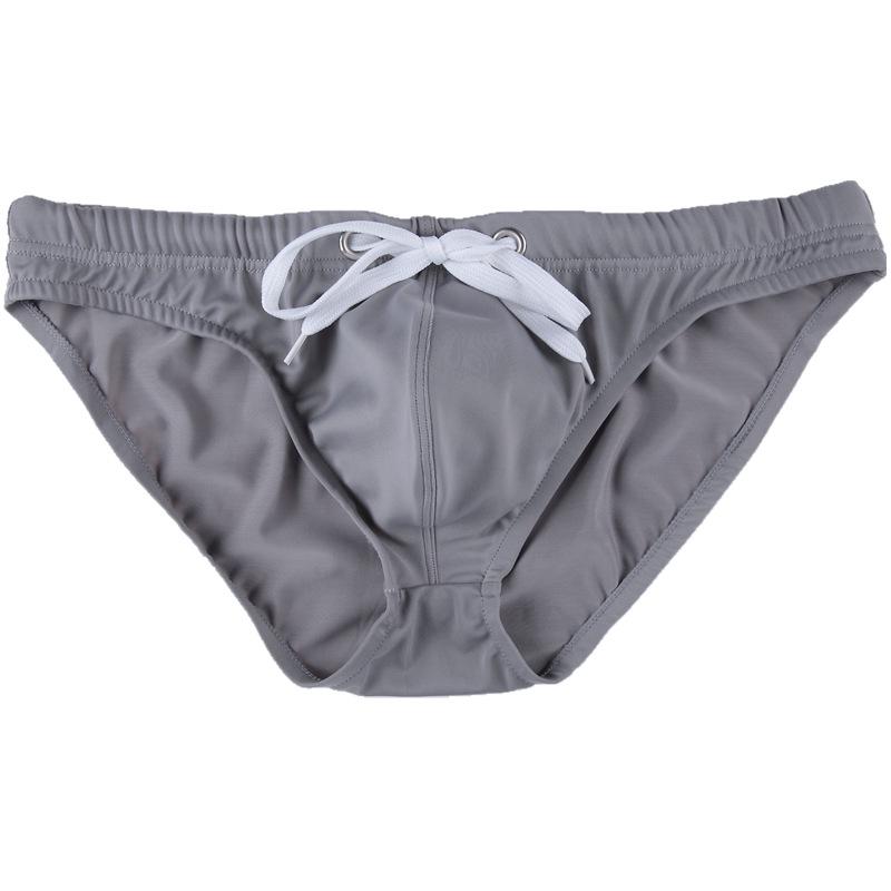 Aibc Men's Bikini Triangle Swim Trunks: Semi-Gloss, Stretchy Fabric, Pool & Sports Casual.