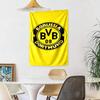 Borussia Dortmund Wall Decor Tapestry Art For Pet Memorial Birthdaywedding Party Backdrop Family Gift