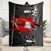 Manchester Player Blanket Warmthful Decor Suitable for Bedding Seaside Office Chair for All Occasions Warmthful Decor