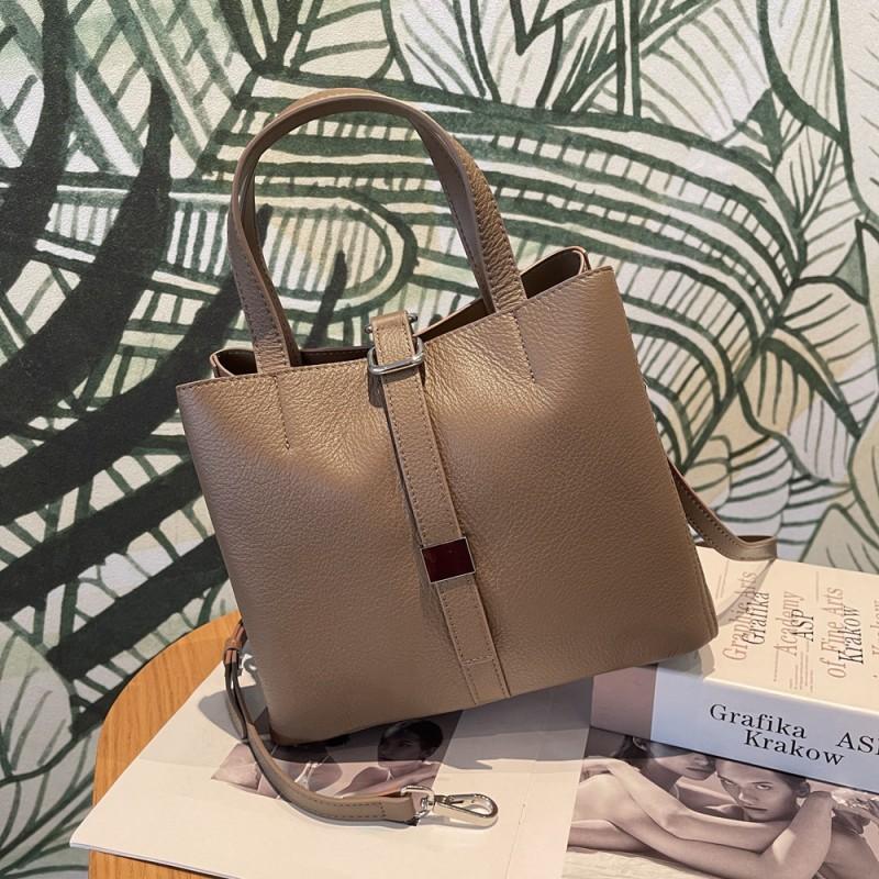

Head Layer Cowhide Natural Drop Tote Bag Women s Genuine Leather Handbag Fashionable Versatile Crossbody 238 хакі