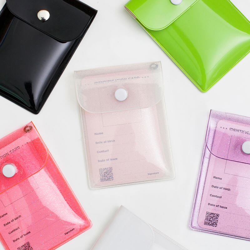 

[Inal] Button Card Case white