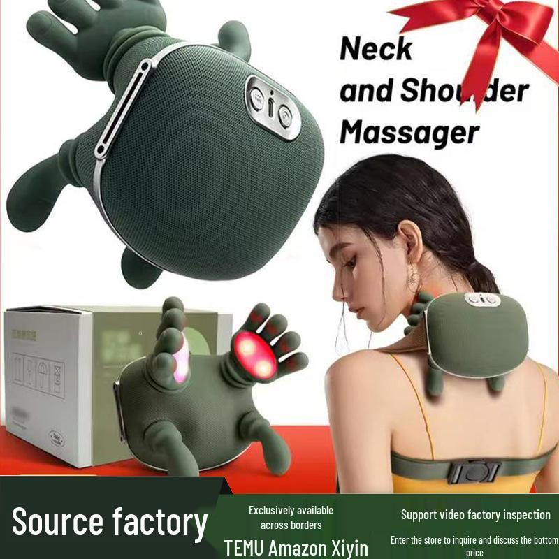 Master Hand Massager N7: Large Battery, USB Rechargeable, Portable Massager for Shoulder and Neck