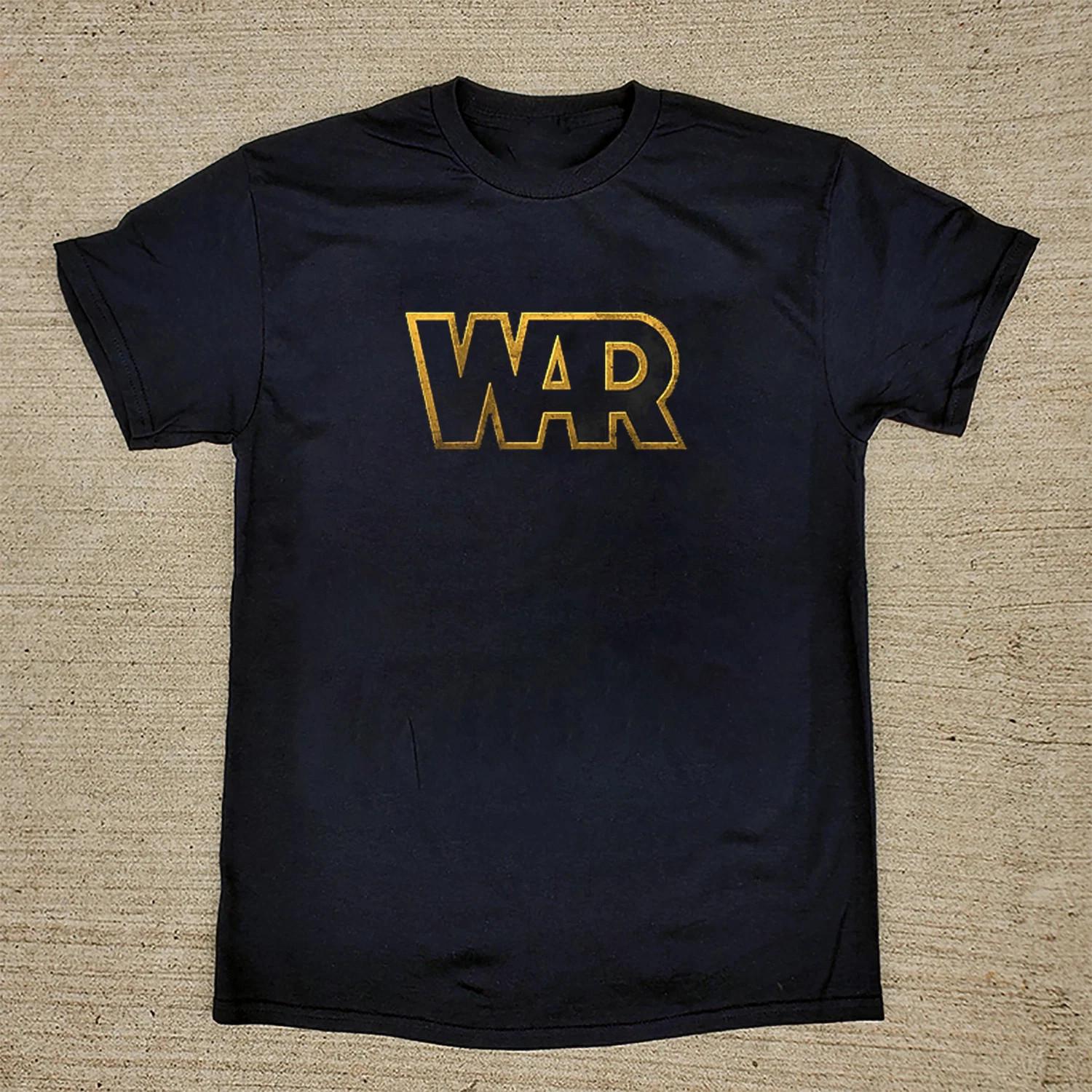 NEW! War Band logo Black Cotton Shirt FULL size S-5XL Unisex TU1717 S