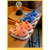 Children's Cotton Slippers, Cartoon Cute Shark for Boys and Girls In Winter, Warm and Thick Plush Slippers for Home Use