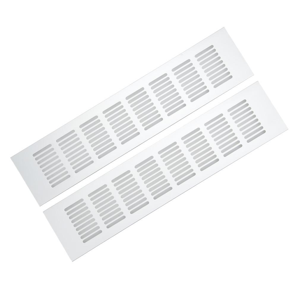 2 Pcs Set Aluminium Alloy Ventilation Grille Multiple Sizes Vent Plate  Closet Ventilation