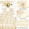 Beige Gauze Cheesecloth Table Runner Rustic Boho Semi Sheer Ivory Table Runner Wedding Bridal Baby Shower Birthday Party Decor