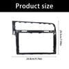 Screen Frame 8inch Screen Bezel for Golf 7 Navigation Radio Panel Decorative Frame Auto Accessories Easy Installation