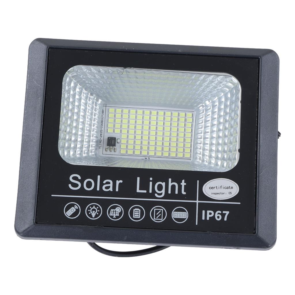 Solar Light Remote Control Lighting Sensing Timing Function Lamp 30W for Outdoor