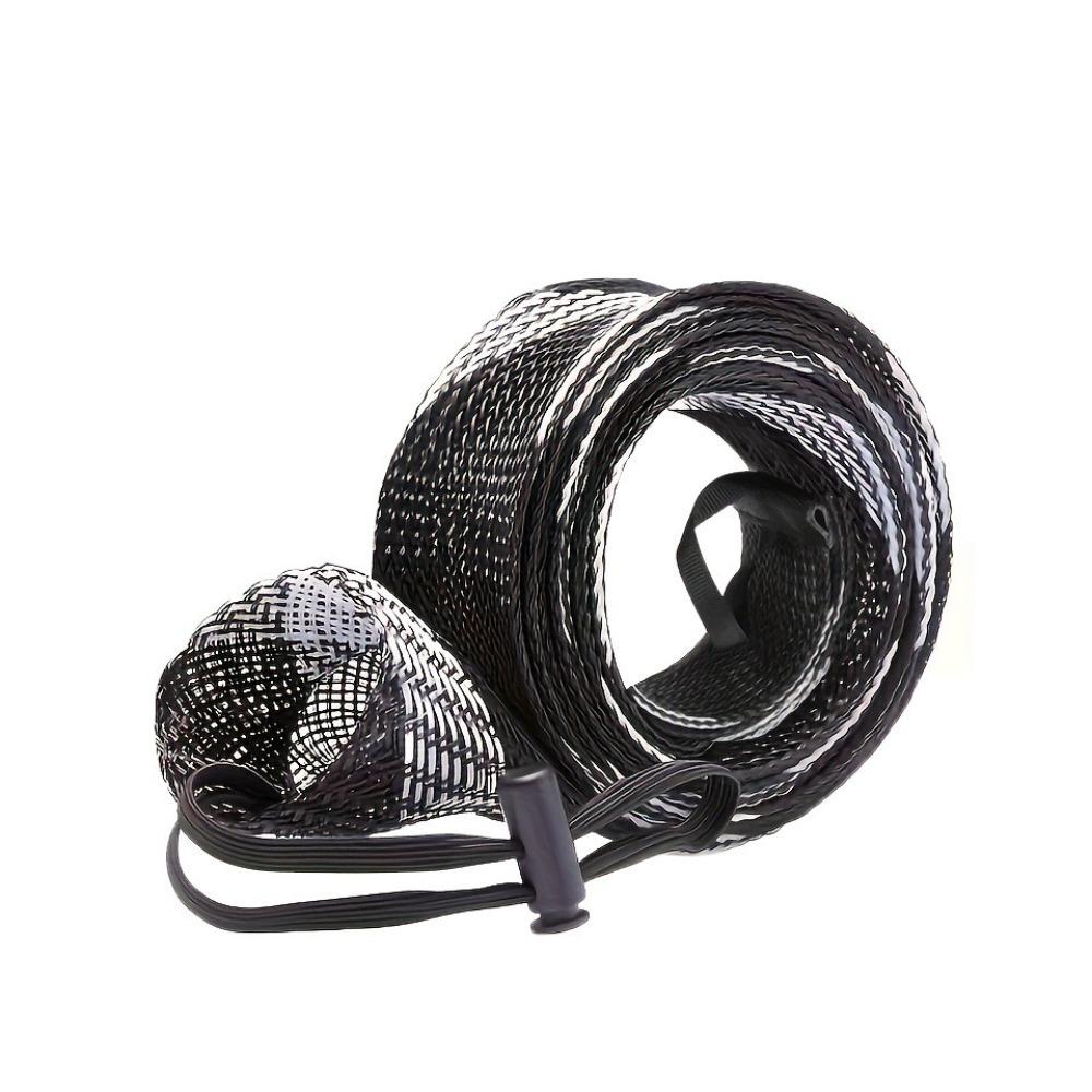 Expanable Braided Mesh Fishing Rod Cover Pole Sleeve Protector Bag Fishing Rod Sleeve 30mm 170cm Jacket Wrap