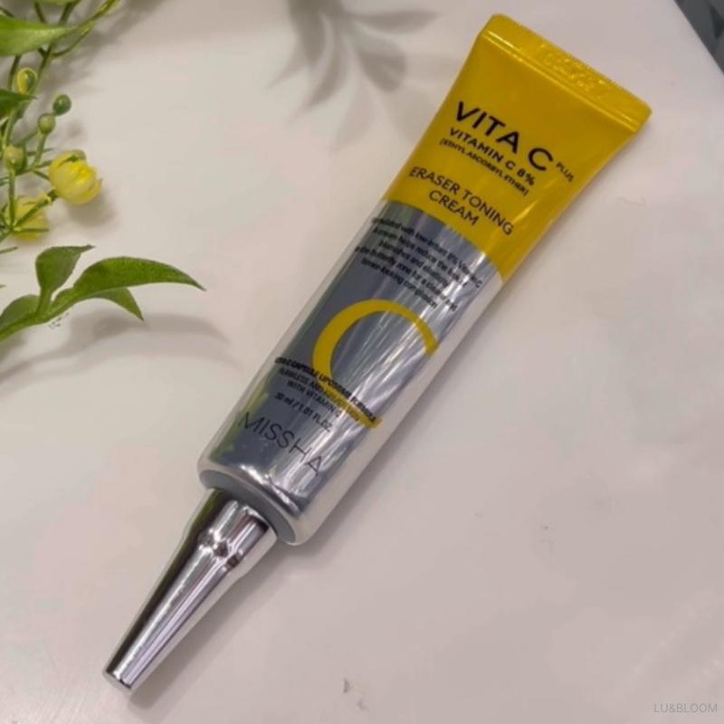 MISSHA Vita C Plus Eraser Toning Cream 30ml (+Free Gift)