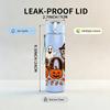 1PC Boo Halloween Ghost Pumpkin Pattern 750ml Color Plastic Sports Water Bottle Leakproof Flip Straw Lid Suitable for Sports Office Home Use