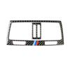 Carbon Fiber Car Rear Air Conditioner Outlet Vent Panel Cover Stickers For BMW X5 E70 X6 E71 2008-13 Auto Interior Accessories