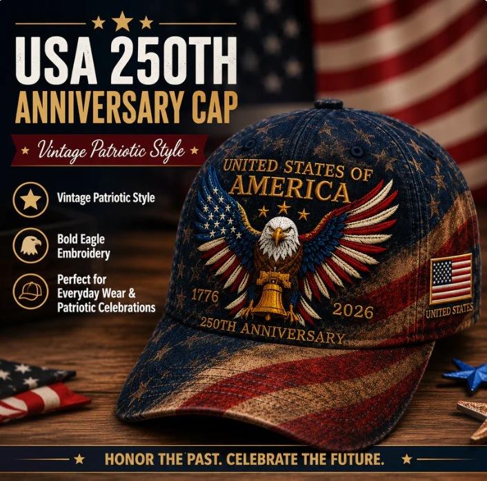 New American Week Commemorative Baseball Cap D Digital Printing Baseball Cap American Retro Cap