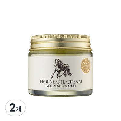 Крем для обличчя з кінською олією Golden Complex, 70 мл, 2 шт.