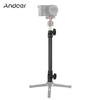 Multifunctional Universal Aluminum Alloy C Clamp + Adjustable Tripod Extension Rod with 1 4 Inch Screw Adjustable