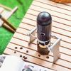 Portable Coffee Machine Holder Aluminum Lightweight Stand For Outdoor Camping Home Office Space Saving
