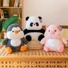 Panda Cartoon Cute Penguin Pink Pig Plush Toys Dolls Girls Kids Gifts Birthday