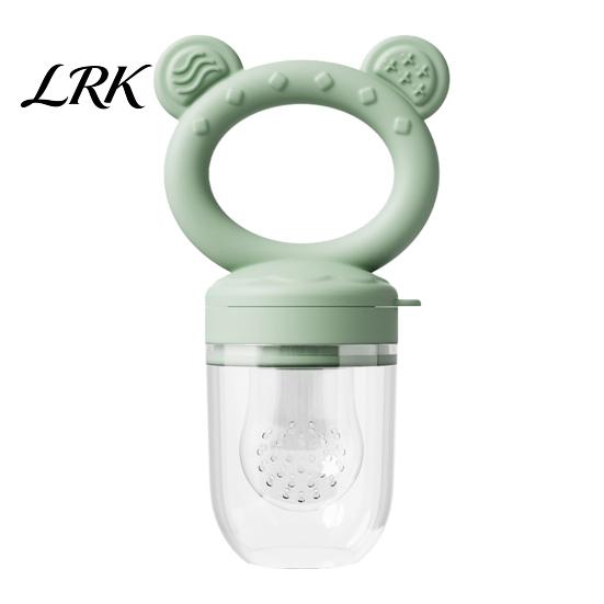 Baby Feeding Training Tool Silicone Fruit Feeder/Mold, Food Teething Relief Pacifier, Easy Pacifier to Hold Safe Chewer for Infants Travel Feeder